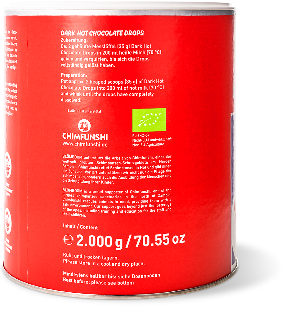 Dark Hot Chocolate Drops