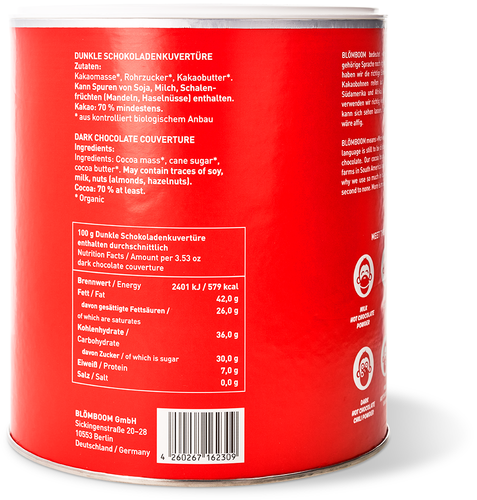 Dark Hot Chocolate Drops