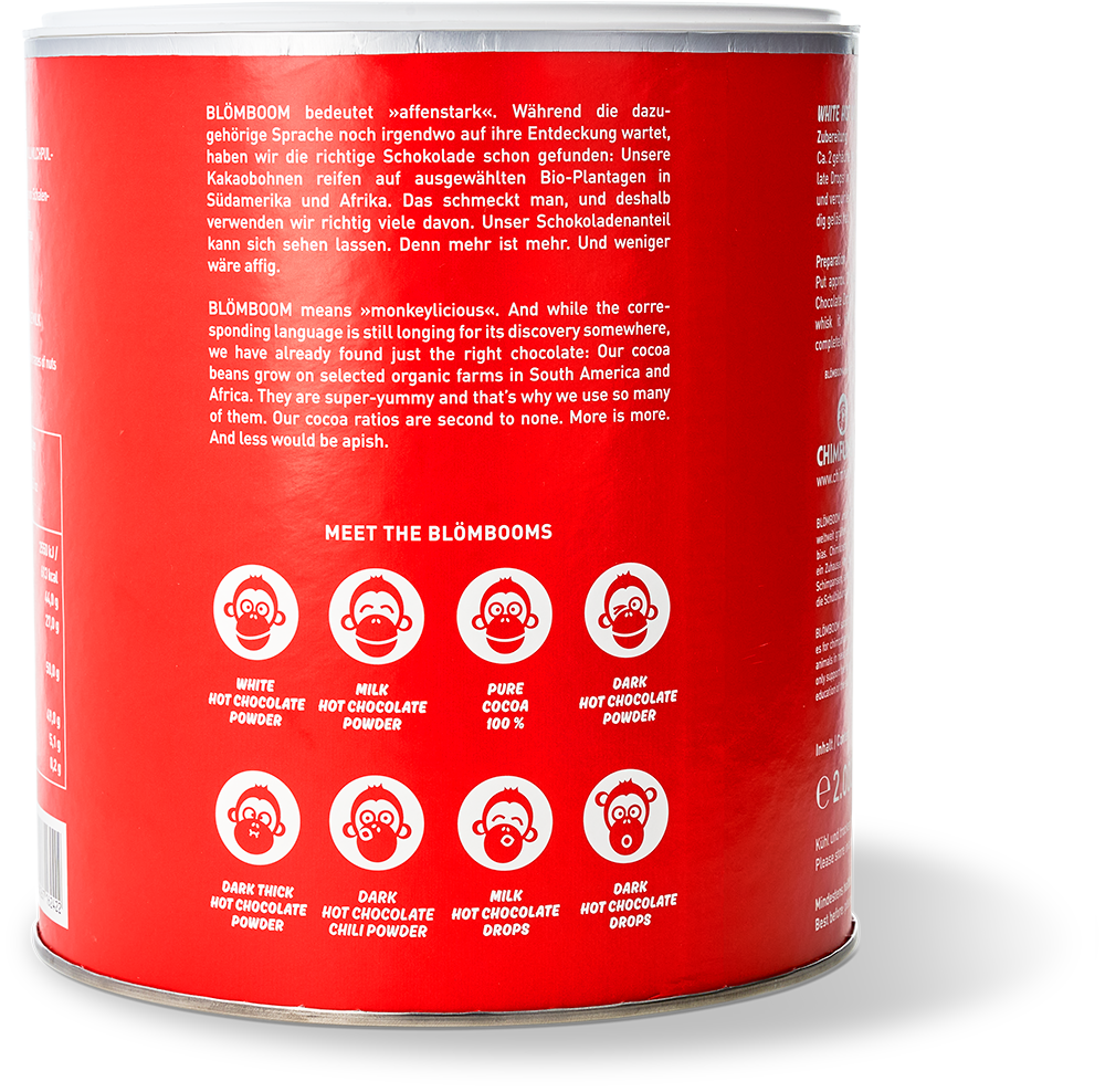 White Hot Chocolate Drops