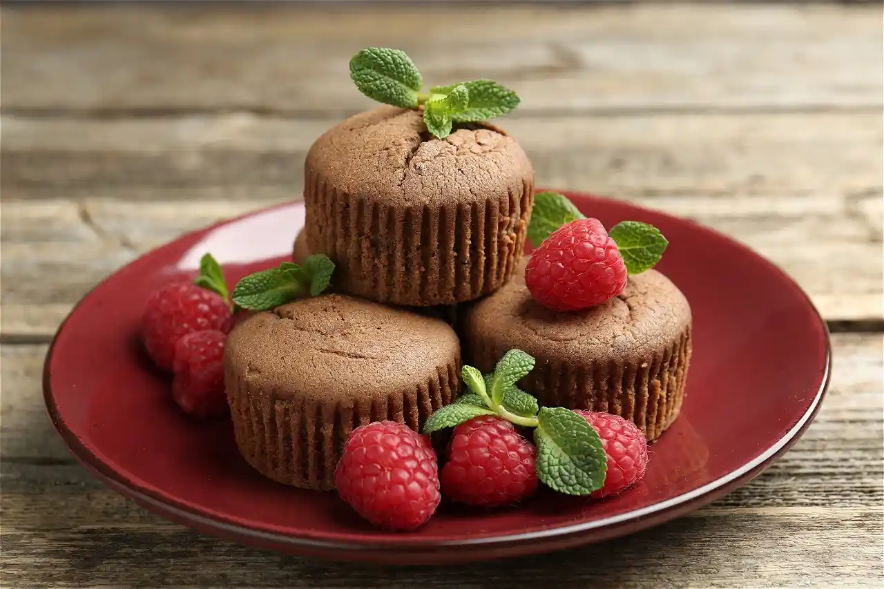 Himbeer-Schoko-Muffins